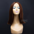 Brown Natural Lace Front Wig – Short Length