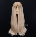 Straight Blonde Natural Lace Front Wig – Long Length
